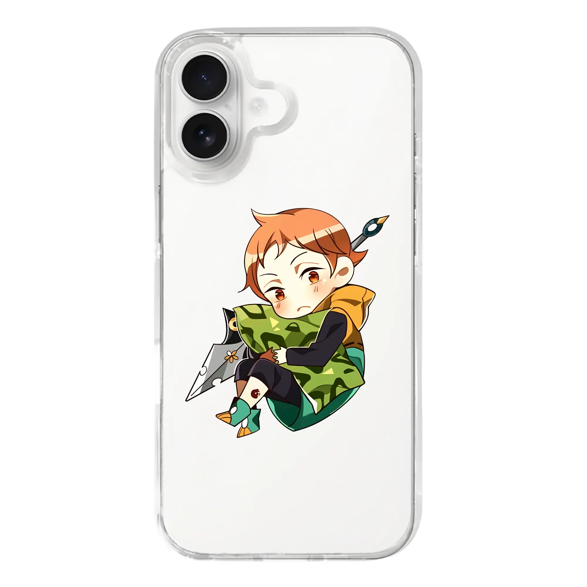 七つの大罪 グッズ キング - iPhone 17シリーズ 透明スマホケース – 薄型・耐衝撃・精密フィット保護カバー